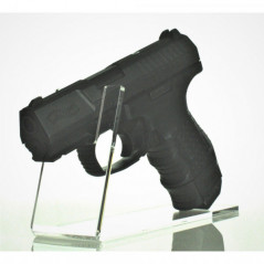 Stojak podstawka na pistolet broń z plexi gr 4 mm